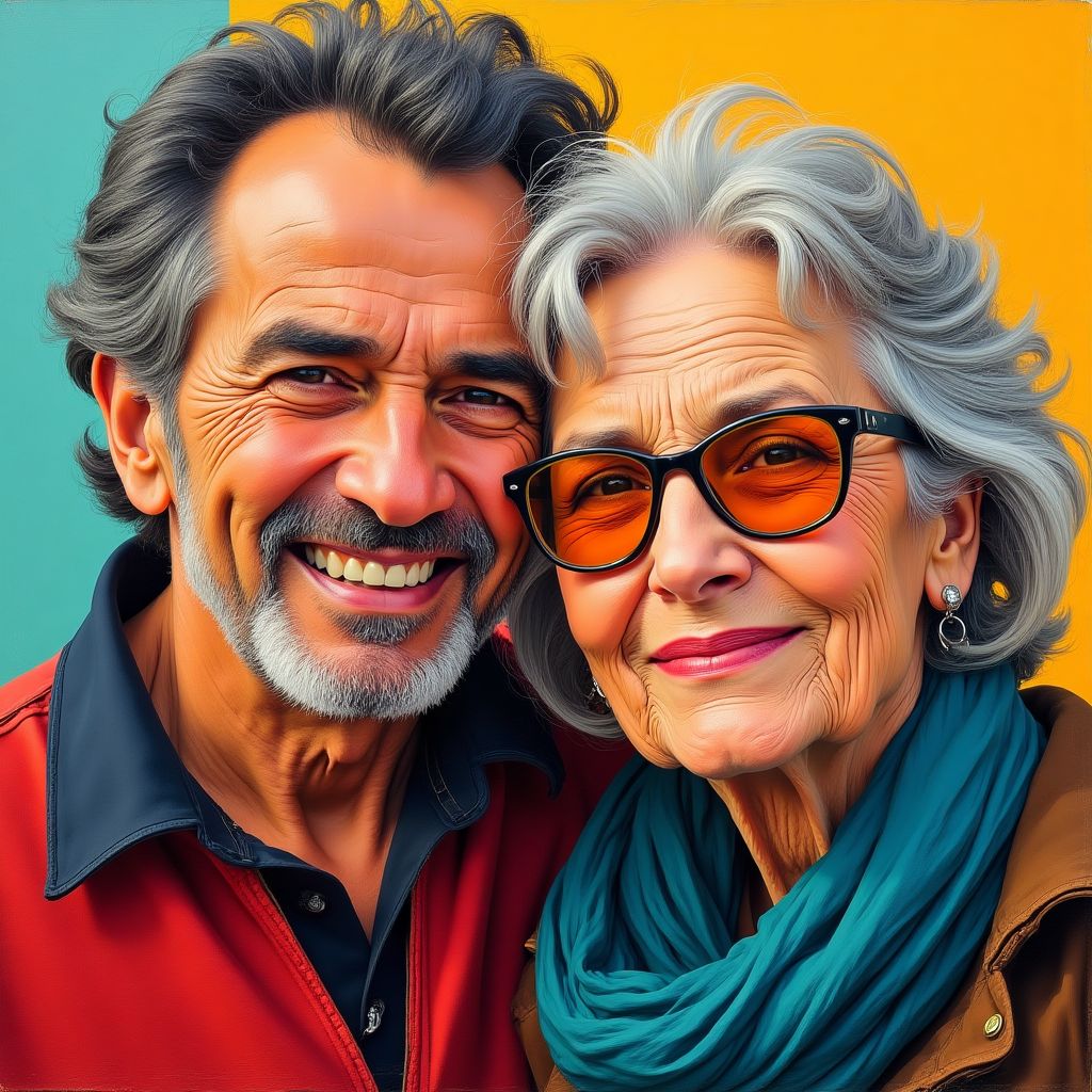Pareja con plan financiero exitoso