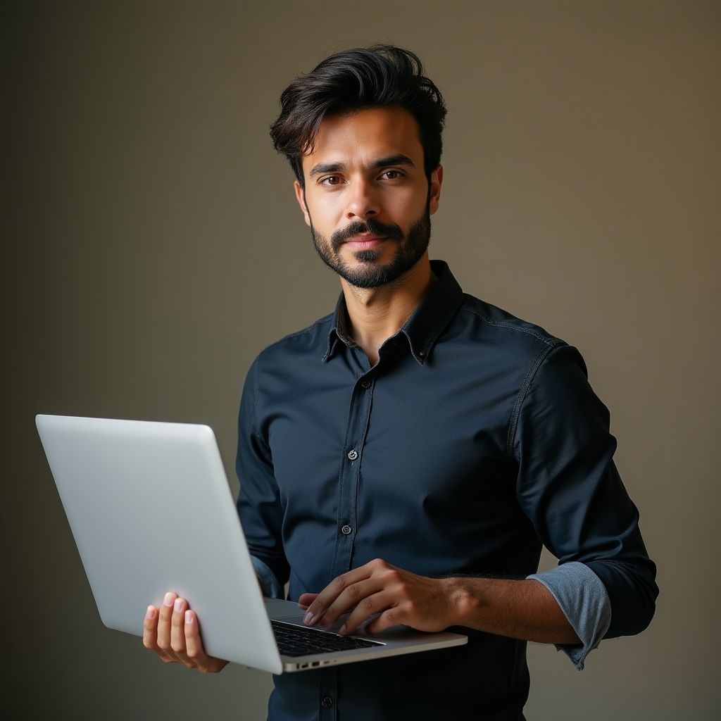 Emprendedor con estrategia financiera